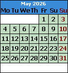 Month May
