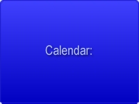 Calendar